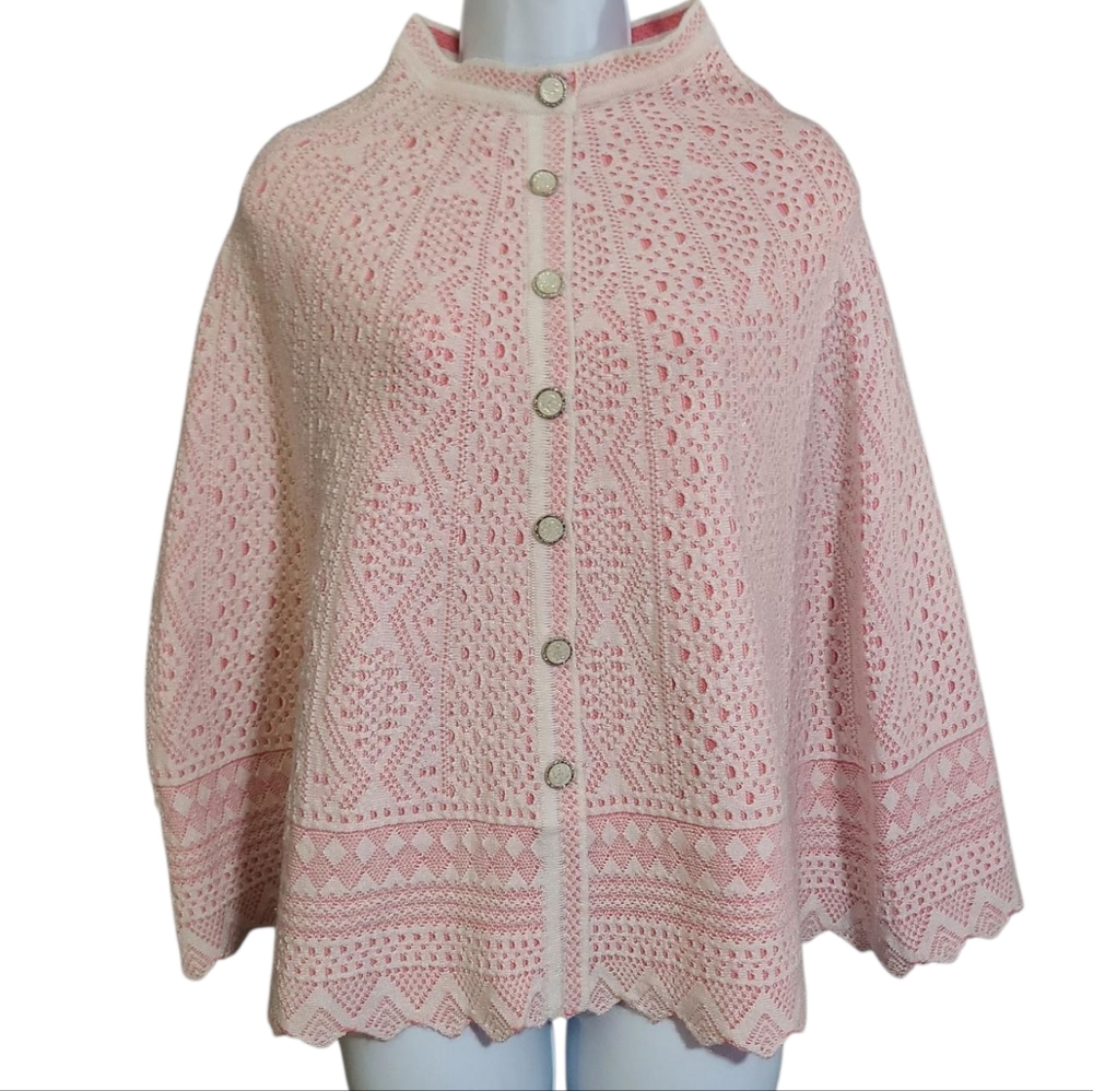 MOHINI Knitwear Cape OS